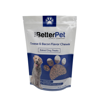 comprar 16 oz de plástico reciclable perro trata de la costumbre bolsas de comida para perros con cremallera y ventana online manufacture