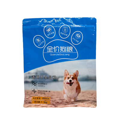 comprar 1.5kg Bolsas de embalaje de alimentos secos para perros de mascotas adultas con cierre de cerradura online manufacture