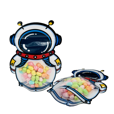 comprar Bolsas de plástico en forma de astronauta, bolsas de comida, bolsas de cierre, bolsas para envasar galletas, comida seca. online manufacture