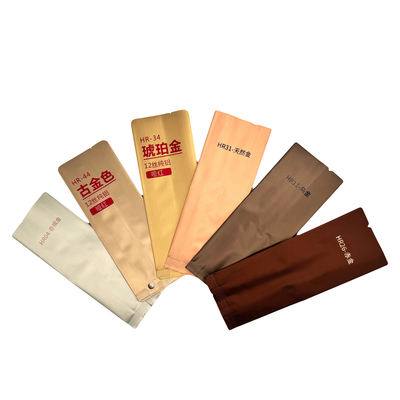 comprar Bolsas de embalaje de color dorado resistentes al olor, herméticas y sellables, con bolsas de embalaje impresas para té suelto online manufacture