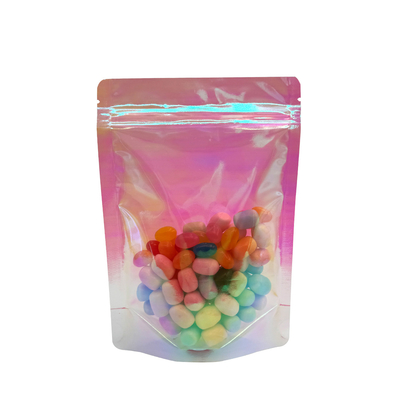 comprar Bolsas personalizadas de color rosa con cremallera para empacar alimentos, dulces, accesorios. online manufacture