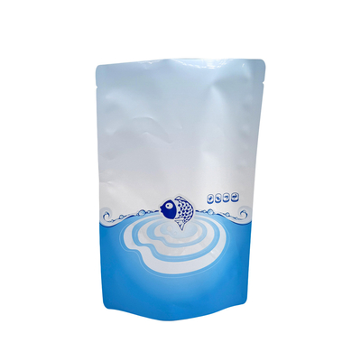 comprar 120 micrones de revestimiento de papel de aluminio alimenticio azul bolsas de soporte personalizadas para envases de alimentos frescos y sabrosos online manufacture