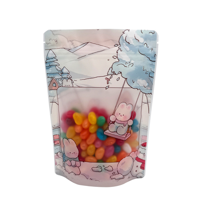 comprar Bolsas de comida para levantarse con ventana transparente y cremallera online manufacture