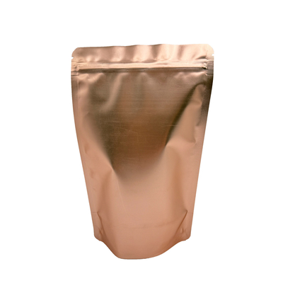 comprar Embalaje de alimentos Oro rosa mate Bolsas personalizadas de pie Bolsas con ziplock doypack online manufacture