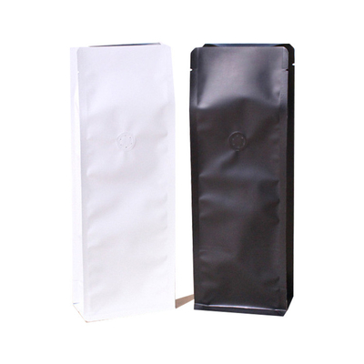 comprar Impresión multicolor Barrera de humedad y oxígeno Bolsas de café de fondo cuadrado con corbata de hojalata online manufacture