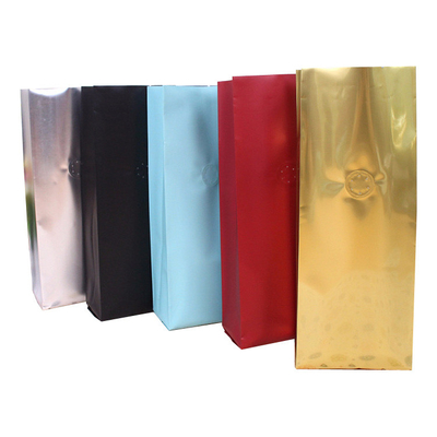 comprar Bolsas de café impresas a prueba de humedad y olor con válvula y corbata de estaño 500 g 1 kg online manufacture