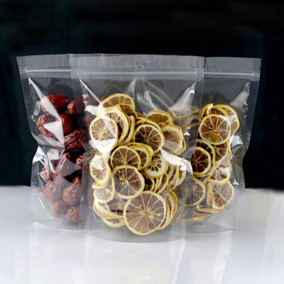 comprar 5.5 x 7.9 pulgadas transparente transparente bolsas para frutas secas, té, frijoles, chiles, especias, envases de bocadillos online manufacture