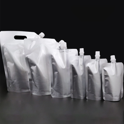 Bolsas de aluminio hermético de aluminio de pie líquido con impresión