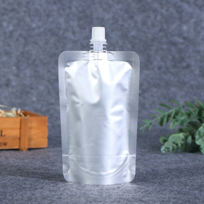 Impresión de grabado laminado con papel de aluminio Bolsas de boca vertical personalizables