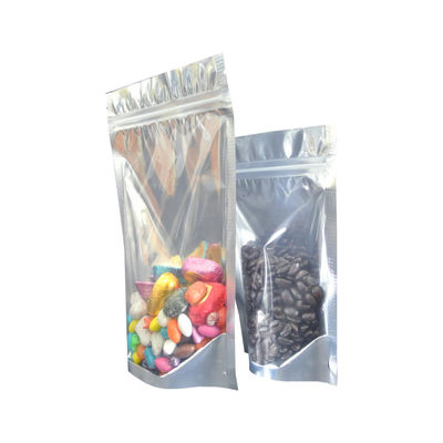 Envasado con papel de aluminio, bolsillo vertical, sello térmico, embalaje a prueba de olores para dulces.